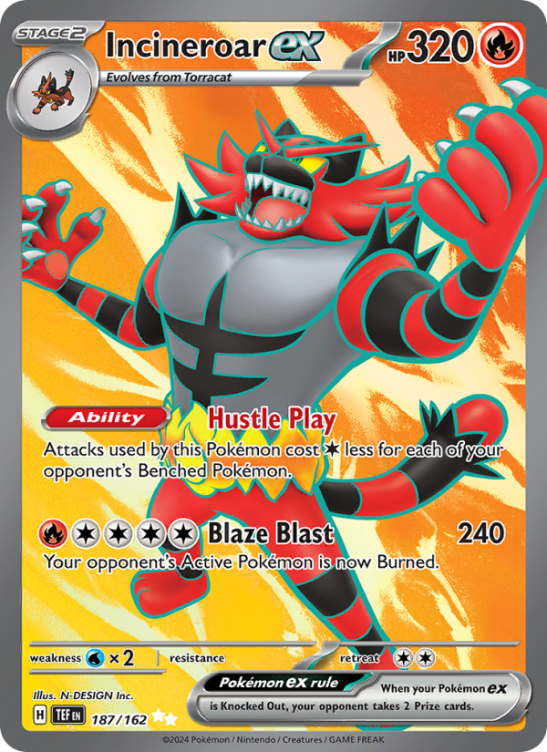 Image for card Incineroar ex