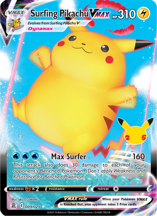 Image for card Surfing Pikachu VMAX