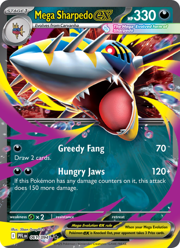 Image for card Mega Sharpedo ex