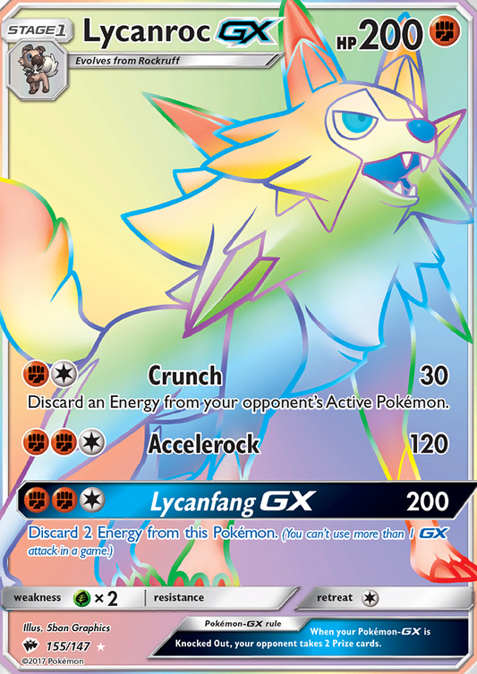Image for card Lycanroc GX
