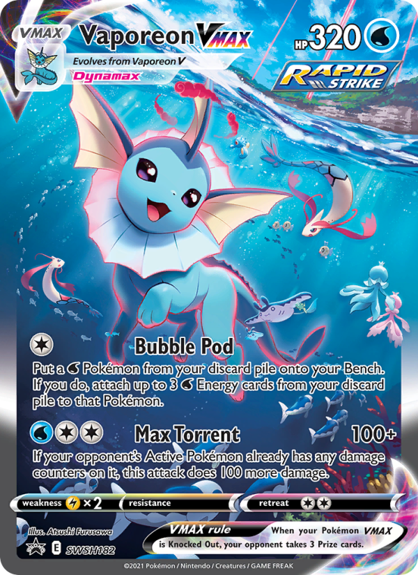 Image for card Vaporeon VMAX