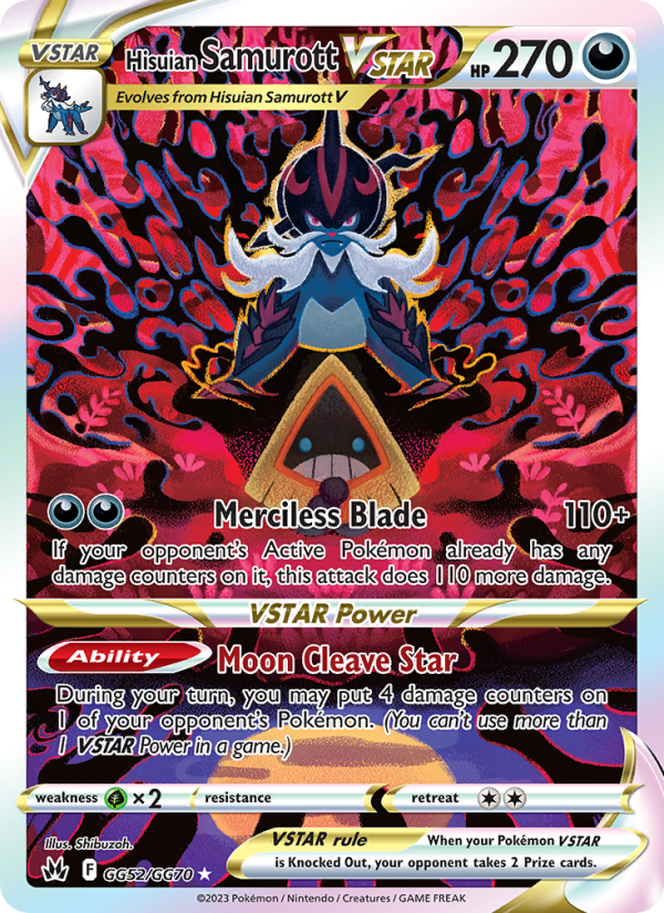 Image for card Hisuian Samurott VSTAR